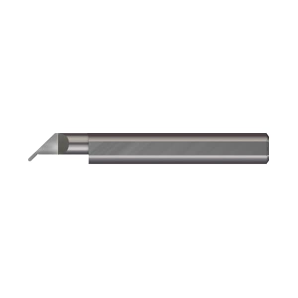Undercut Full Radius Grooving Tool, 0.180" Min Bore dia, Overall Length: 2"
